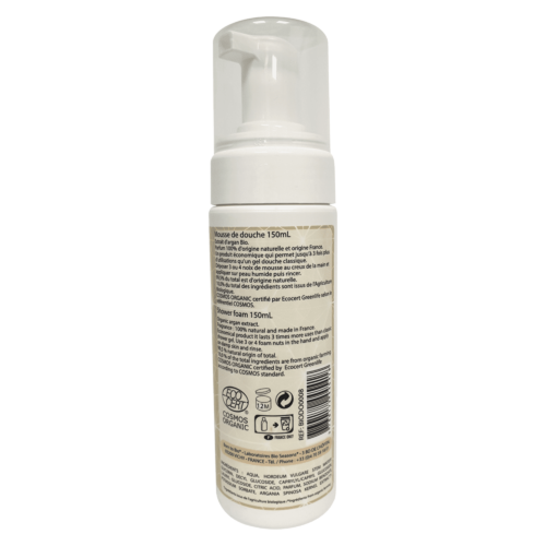 Mousse de Douche Argan - Certifiée Bio