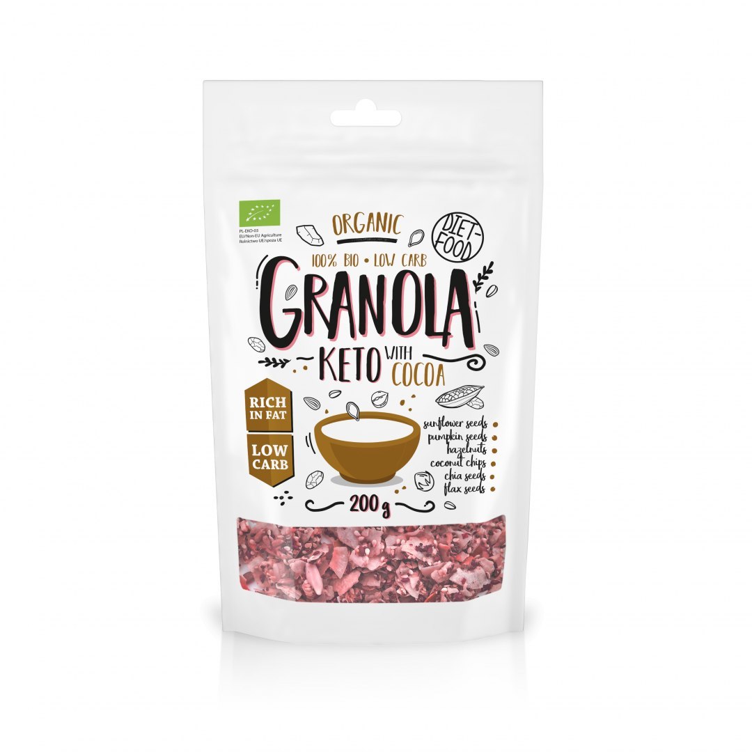 Bio Keto Granola Cocoa And Orange Oil