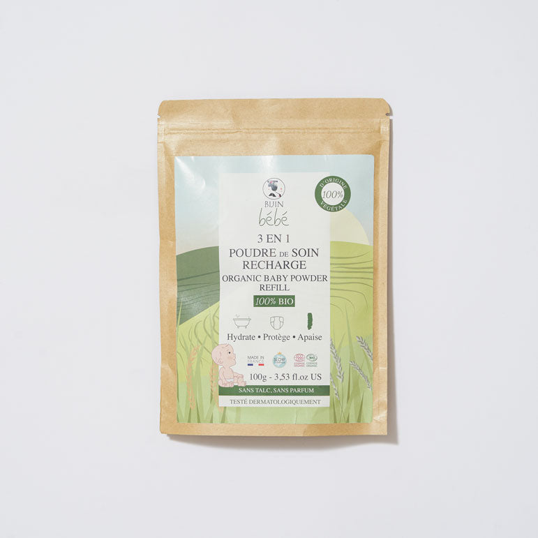 Recharge poudre de soin BIO 3 en 1 bébé