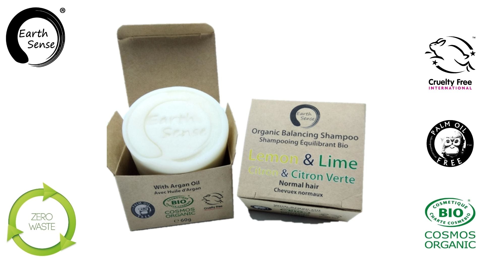 Shampoing Solide Équilibrant Bio Certifié – Citron & Lime – Cheveux normaux & tous types de cheveux – 60 g
145 disponibles