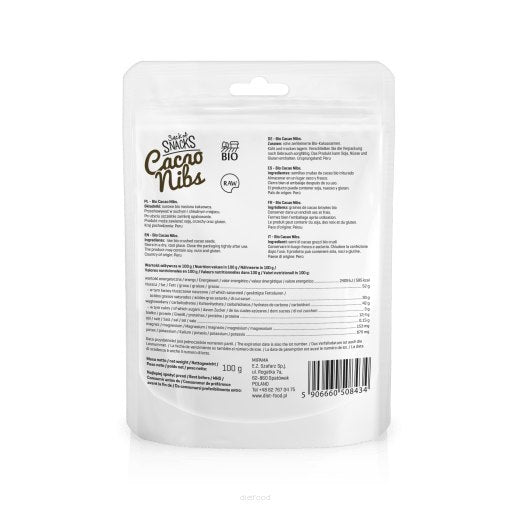 Fèves de Cacao Broyées Bio